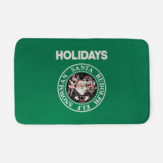 Holidays Band-none memory foam bath mat-momma_gorilla