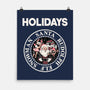 Holidays Band-none matte poster-momma_gorilla