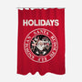 Holidays Band-none polyester shower curtain-momma_gorilla