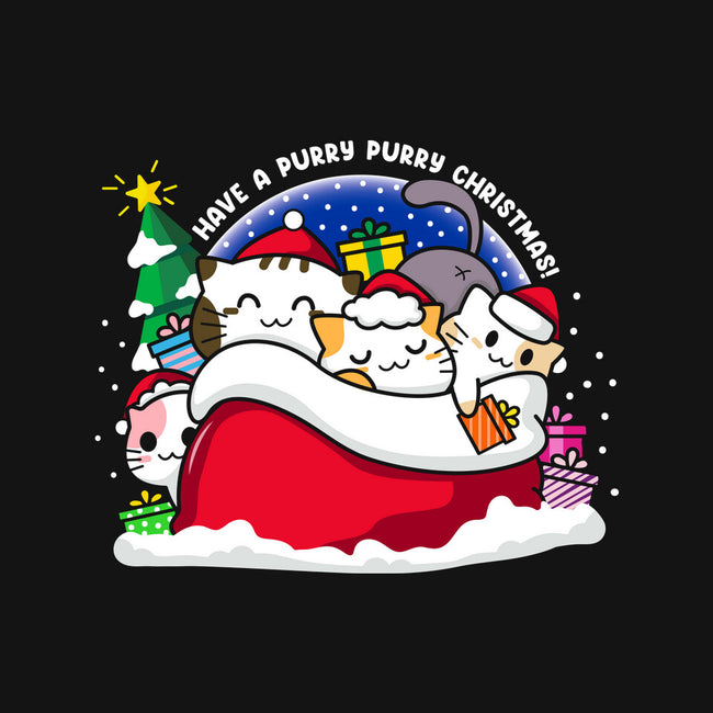 Purry Christmas-unisex baseball tee-bloomgrace28