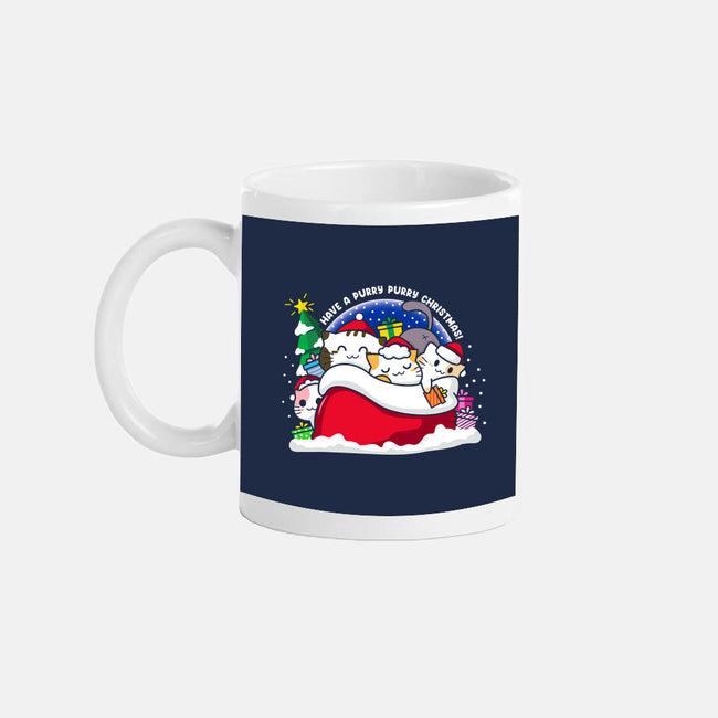 Purry Christmas-none mug drinkware-bloomgrace28