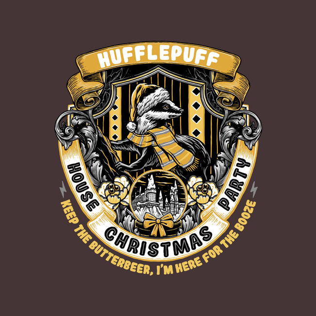 Holidays At The Hufflepuff House-unisex zip-up sweatshirt-glitchygorilla