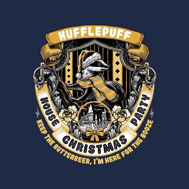 Holidays At The Hufflepuff House-none stretched canvas-glitchygorilla
