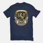 Holidays At The Hufflepuff House-mens heavyweight tee-glitchygorilla