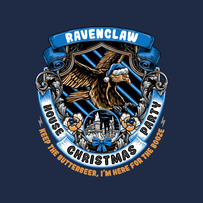 Holidays At The Ravenclaw House-none drawstring bag-glitchygorilla