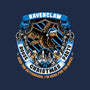 Holidays At The Ravenclaw House-none adjustable tote bag-glitchygorilla
