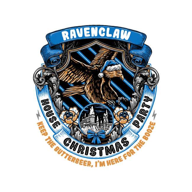 Holidays At The Ravenclaw House-none drawstring bag-glitchygorilla