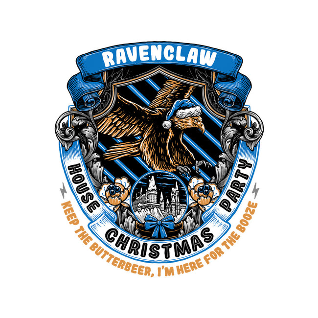 Holidays At The Ravenclaw House-none polyester shower curtain-glitchygorilla