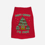 Don't Worry I'm Pine-cat basic pet tank-Weird & Punderful