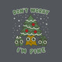 Don't Worry I'm Pine-none removable cover w insert throw pillow-Weird & Punderful
