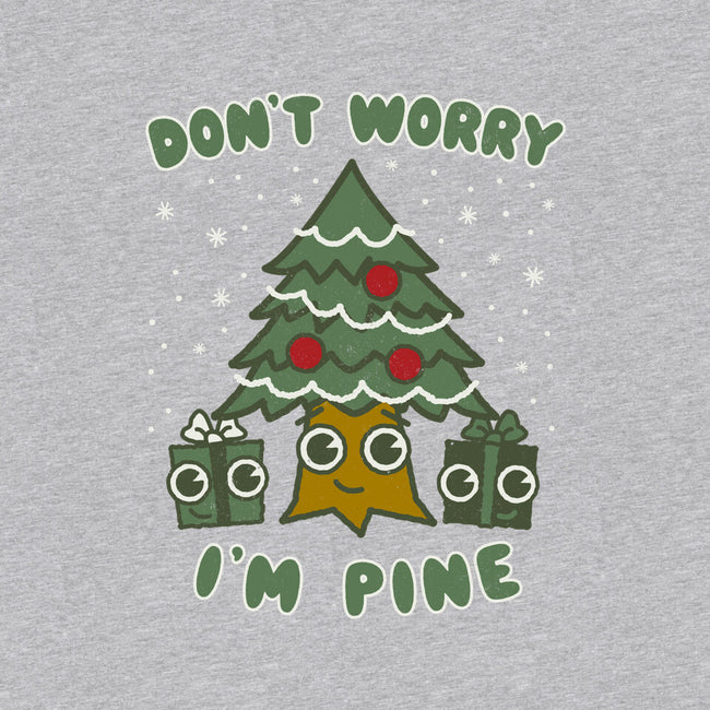 Don't Worry I'm Pine-womens off shoulder sweatshirt-Weird & Punderful