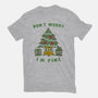 Don't Worry I'm Pine-womens basic tee-Weird & Punderful