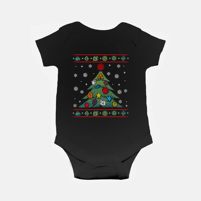 Ugly Rpg Christmas-baby basic onesie-Vallina84