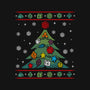 Ugly Rpg Christmas-womens v-neck tee-Vallina84
