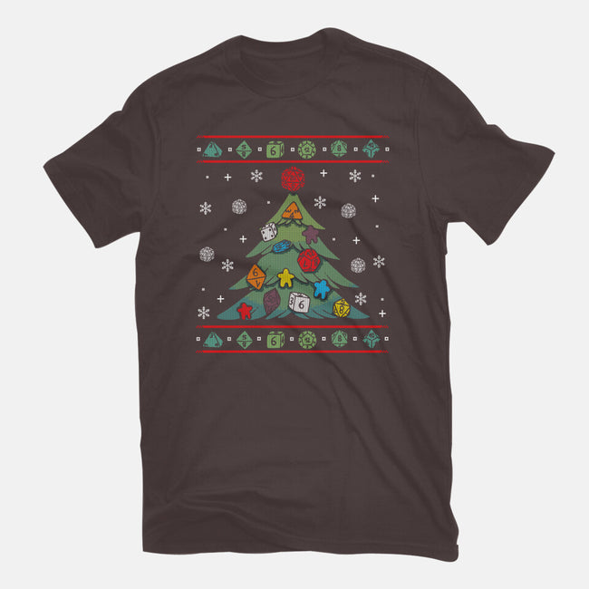 Ugly Rpg Christmas-womens basic tee-Vallina84