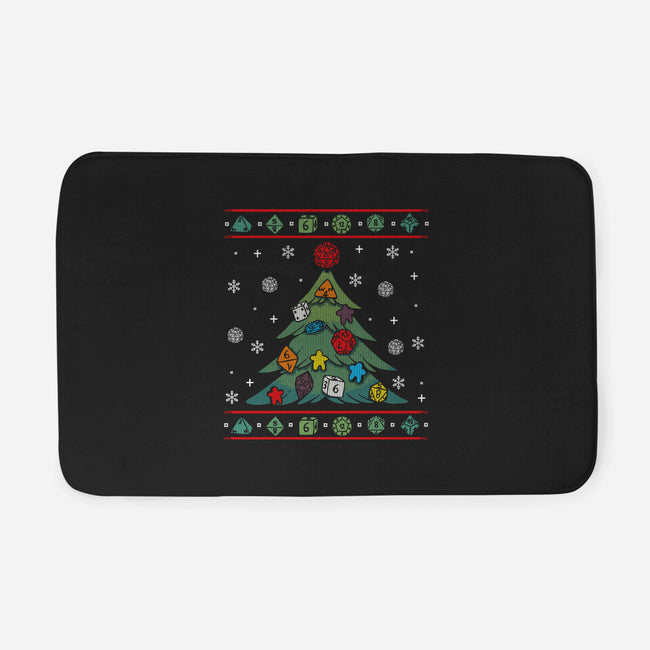 Ugly Rpg Christmas-none memory foam bath mat-Vallina84