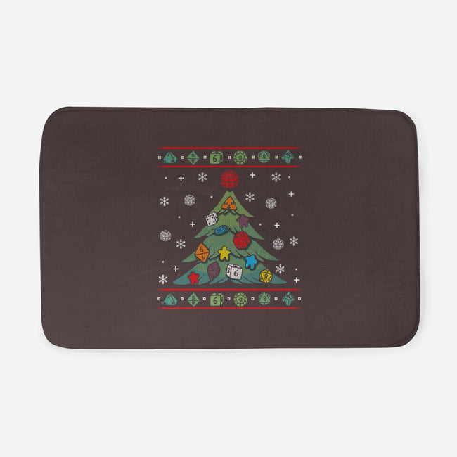 Ugly Rpg Christmas-none memory foam bath mat-Vallina84