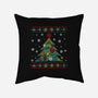 Ugly Rpg Christmas-none removable cover w insert throw pillow-Vallina84