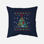 Ugly Rpg Christmas-none removable cover w insert throw pillow-Vallina84