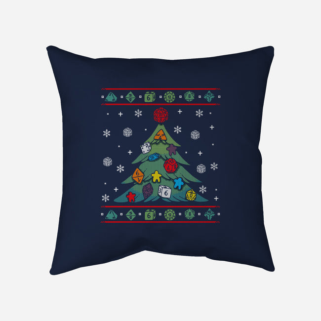 Ugly Rpg Christmas-none removable cover throw pillow-Vallina84