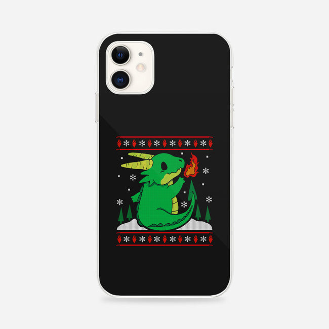 Ugly Dragon Christmas-iphone snap phone case-Vallina84