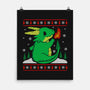 Ugly Dragon Christmas-none matte poster-Vallina84