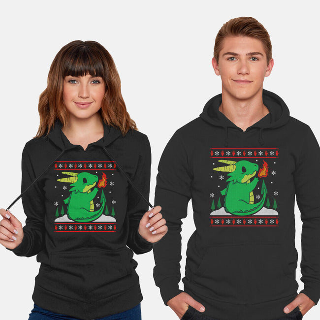 Ugly Dragon Christmas-unisex pullover sweatshirt-Vallina84
