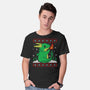 Ugly Dragon Christmas-mens basic tee-Vallina84