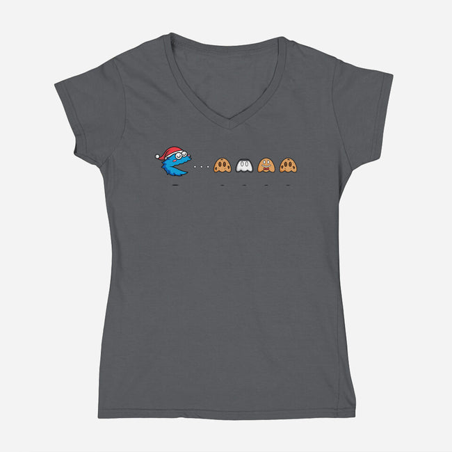 PAC-Christmas-womens v-neck tee-krisren28