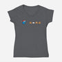 PAC-Christmas-womens v-neck tee-krisren28