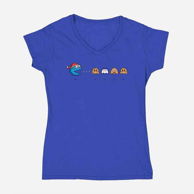 PAC-Christmas-womens v-neck tee-krisren28