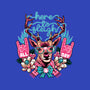 Here To Sleigh-womens v-neck tee-momma_gorilla