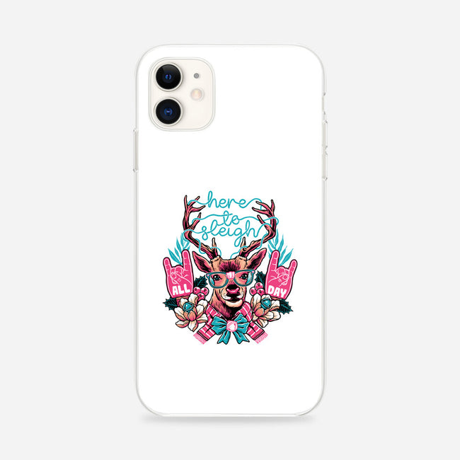 Here To Sleigh-iphone snap phone case-momma_gorilla