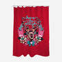 Here To Sleigh-none polyester shower curtain-momma_gorilla