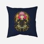 Anya-none removable cover throw pillow-Astrobot Invention