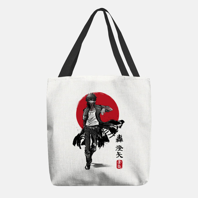 Dabi Sumi-E-none basic tote bag-DrMonekers