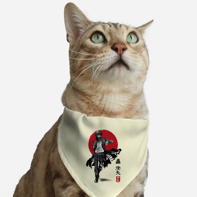 Dabi Sumi-E-cat adjustable pet collar-DrMonekers