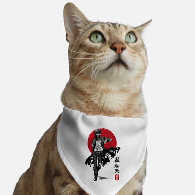 Dabi Sumi-E-cat adjustable pet collar-DrMonekers