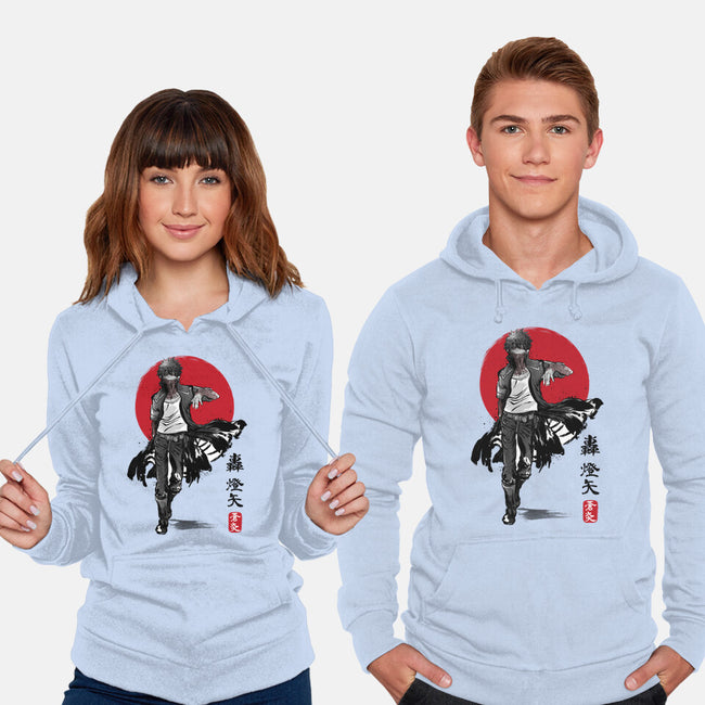 Dabi Sumi-E-unisex pullover sweatshirt-DrMonekers