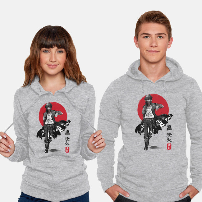 Dabi Sumi-E-unisex pullover sweatshirt-DrMonekers