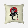 Dabi Sumi-E-none removable cover w insert throw pillow-DrMonekers