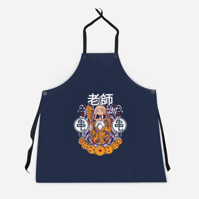 Master Roshi-unisex kitchen apron-turborat14