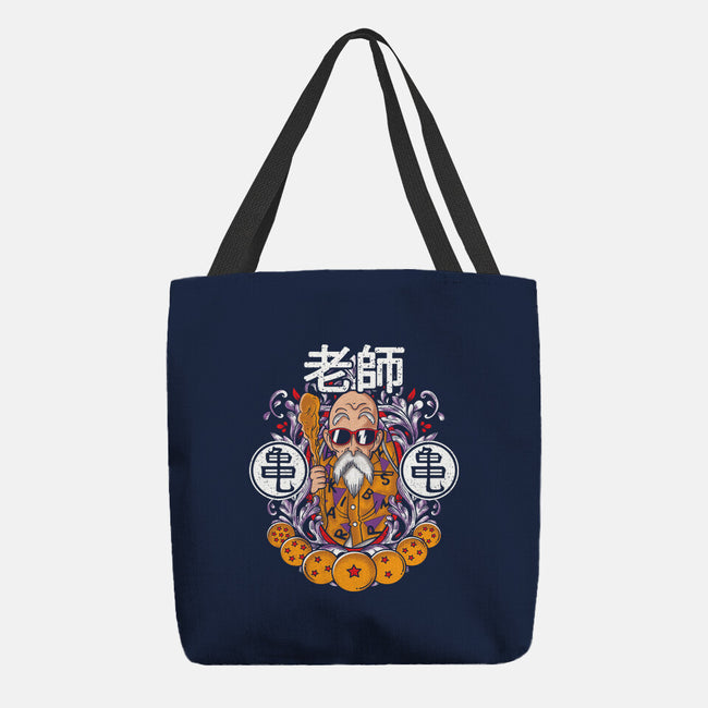 Master Roshi-none basic tote bag-turborat14