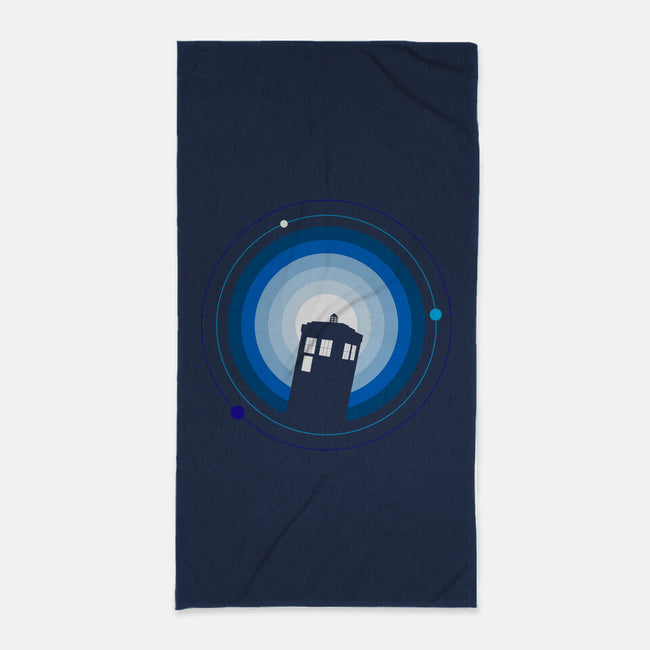 The Traveler-none beach towel-sebasebi