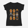 Magic Ginger-womens v-neck tee-Vallina84