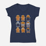 Magic Ginger-womens v-neck tee-Vallina84