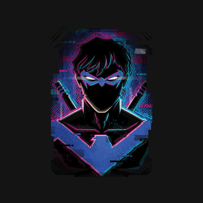 Nightwing Glitch-womens basic tee-danielmorris1993