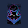 Nightwing Glitch-none glossy sticker-danielmorris1993