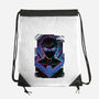 Nightwing Glitch-none drawstring bag-danielmorris1993