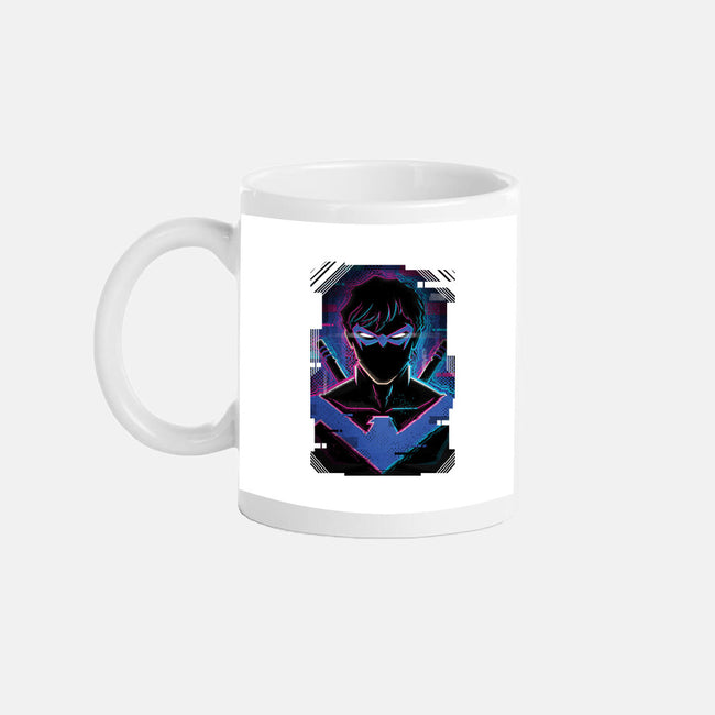 Nightwing Glitch-none mug drinkware-danielmorris1993